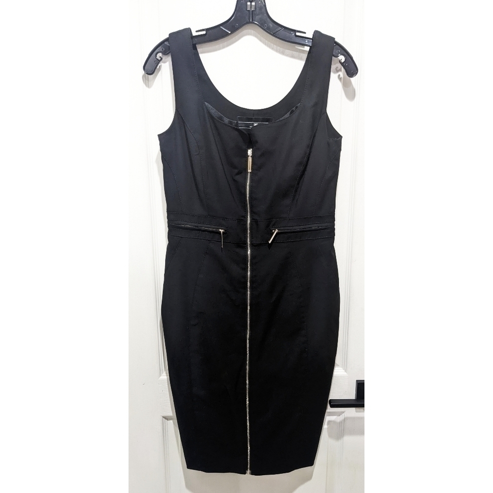 Elisabetta Franchi | Fitted Zipper Accent Dress